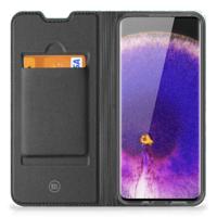 OPPO Find X5 | Bookcase | Cracks Blue