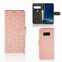 Samsung Galaxy S8 Telefoon Hoesje Pattern Orange