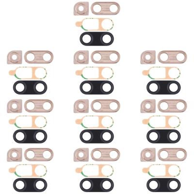 10 STKS camera lens cover voor Huawei Nova 4 (goud)