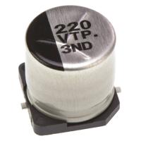 Panasonic Elektrolytische condensator SMD 220 µF 35 V 20 % (Ø x l) 10 mm x 7.3 mm 1 stuk(s)