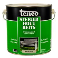 Steigerhoutbeits white wash 2,5l verf/beits - tenco