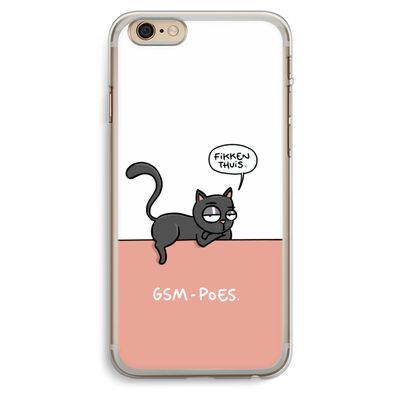 GSM poes: iPhone 6 Plus / 6S Plus Transparant Hoesje