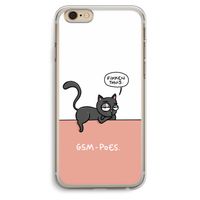 GSM poes: iPhone 6 Plus / 6S Plus Transparant Hoesje