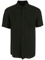 Osklen chemise texturée à manches courtes - Noir