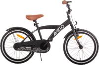 AMIGO Explorer 18 Inch Jongens Terugtraprem Zwart/Wit