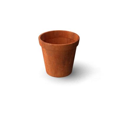 Geroba Geroba conische plantenbak Vora C2 600x600mm - Cortenstaal
