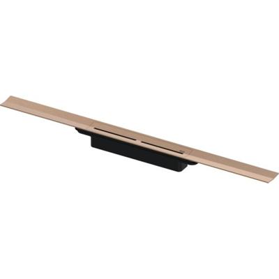 Tece DrainProfile doucheprofiel 100cm inkortbaar brushed red gold 671003