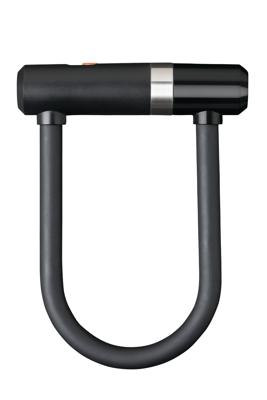 Axa U-slot newton ul met kabel 1000 x 8 mm zwart