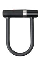 Axa U-slot newton ul met kabel 1000 x 8 mm zwart