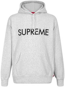 Supreme hoodie Capital à manches longues - Gris