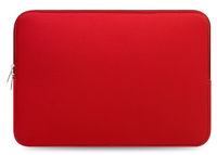 Laptophoes - 11,6 inch - Laptopsleeve - Zacht - Universeel - Beschermend - Rood