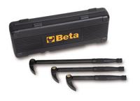 Beta 966/C33-delig set breekijzers, met kantelbare gebogen platte kop - 009660103 Beta 966/C33-delig set breekijzers, met kantelbare gebogen platte kop - 009660103
