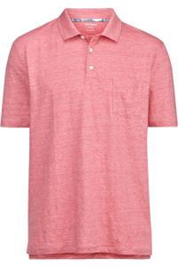 OLYMP Casual Modern Fit Polo shirt Korte mouw roze