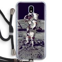 Spaceman: Samsung Galaxy J5 (2017) Transparant Hoesje met koord