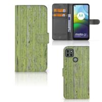 Motorola Moto G9 Power | Book Style Case | Green Wood