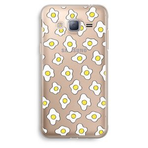 Spiegeleitjes: Samsung Galaxy J3 (2016) Transparant Hoesje