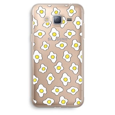 Spiegeleitjes: Samsung Galaxy J3 (2016) Transparant Hoesje