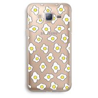 Spiegeleitjes: Samsung Galaxy J3 (2016) Transparant Hoesje