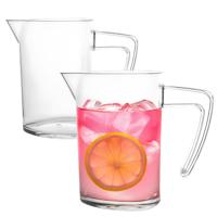 MPDrink waterkan Nice - 2x - transparant - PC kunststof - 0,5L - limonadekan - schenkkan