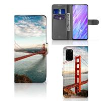 Samsung Galaxy S20 Plus | Flip Cover | Golden Gate Bridge