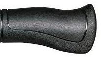 Herrmans grip ergo 84a handvat 90 mm ergo zwart per stuk