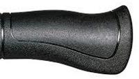 Herrmans grip ergo 84a handvat 90 mm ergo zwart per stuk