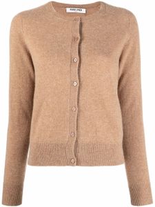 Max & Moi cardigan boutonné en cachemire - Marron