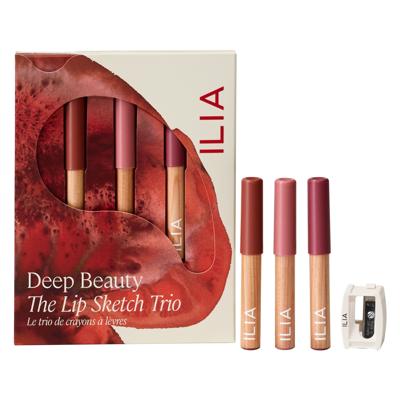 ILIA Beauty Deep Beauty The Lip Sketch Trio