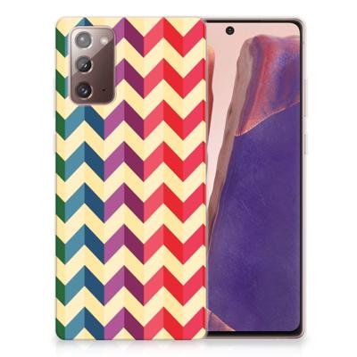 Samsung Note 20 | TPU bumper | Zigzag Multi Color