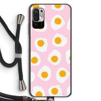 Dancing eggs: Xiaomi Redmi Note 10 5G Transparant Hoesje met koord