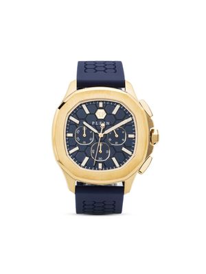 Philipp Plein montre $pectre Chrono 44 mm - Bleu