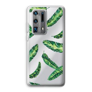 Lange bladeren: Huawei P40 Pro Plus Transparant Hoesje