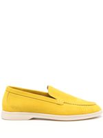 Scarosso mocassins en daim - Jaune