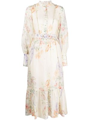 We Are Kindred robe Primrose à taille ceinturée - Tons neutres