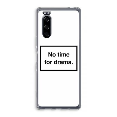 No drama: Sony Xperia 5 Transparant Hoesje