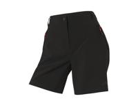 CRIVIT 2-in-1 dames fietsbroek (Zwart, 36)