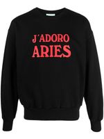 Aries sweat J'Adoro Aries en coton - Noir