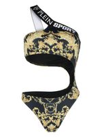 Plein Sport maillot de bain à imprimé baroque - Noir - thumbnail