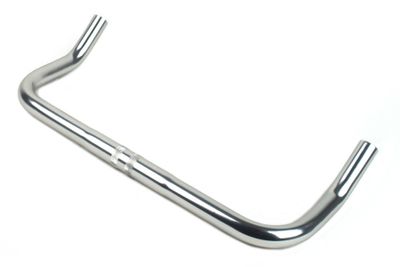 Messingschlager Bullhorn Eco Stuur 25.4 mm - Zilver Messingschlager Bullhorn Eco Stuur 25.4 mm - Zilver
