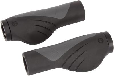 Ergotec Grip aero 2 set handvatten 2x132mm zwart/grijs