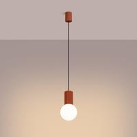 Hanglamp HALO 1 rood ochra