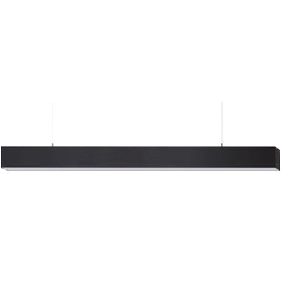 LED Hanglamp - Hangverlichting - Cobalt - 40W - Natuurlijk Wit 4200K - Mat Zwart - Aluminium - 3cm