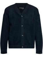 Emporio Armani cardigan en laine vierge - Bleu