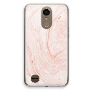 Peach bath: LG K10 (2017) Transparant Hoesje