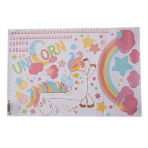 Mondoni Pink Unicorn Muursticker