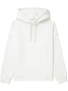 Joshua Sanders hoodie en coton à slogan imprimé - Blanc