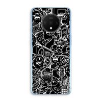 Vexx Black City : OnePlus 7T Transparant Hoesje Vexx Black City : OnePlus 7T Transparant Hoesje