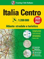 Wegenkaart - landkaart Italy Central atlas - atlante stradale Centro 2026/2027 | Touring Club Italiano