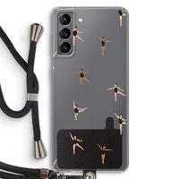 Dancing #1: Samsung Galaxy S21 Transparant Hoesje met koord