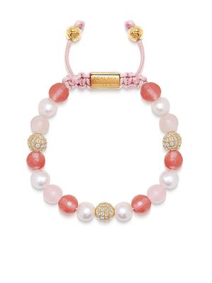 Nialaya Jewelry bracelet à perles - Rose